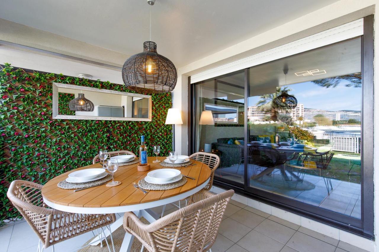 Luxury 3 Piece Garden Apartment In Cannes Marina Mandelieu Zewnętrze zdjęcie